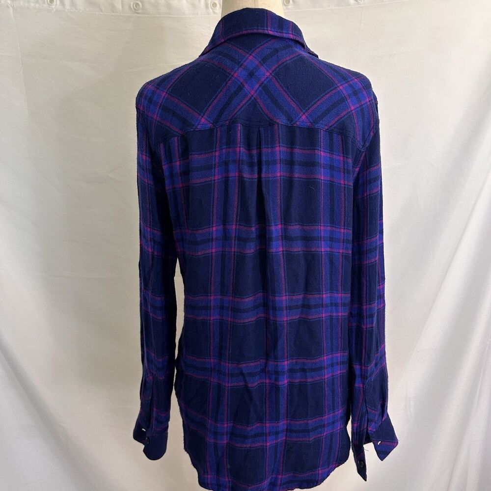 Rails Hunter Button Up Flannel In Plaid Top Small… - image 8